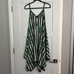 Tropical dress or cover up